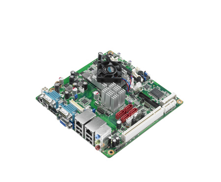 Mobile AMD 6-Watt Dual Core G-Series Mini-ITX Motherboard with CRT/LVDS/HDMI, 6 COM
